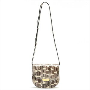 Celine Trotter Python Shoulder Bag Beige Tan Brown